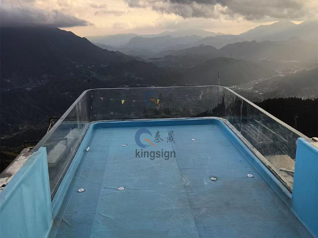 Kingsign U Shape Acryl Pool Windows Instalacja Windows